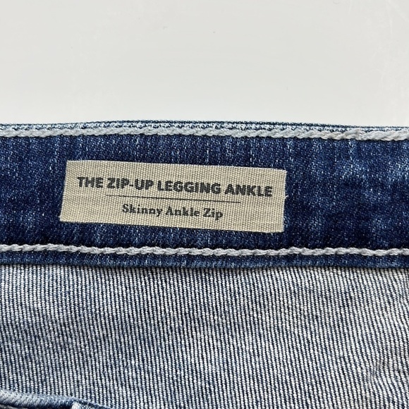 Ag Adriano Goldschmied The Zip Up Legging Ankle Size 30R - Picture 9 of 16